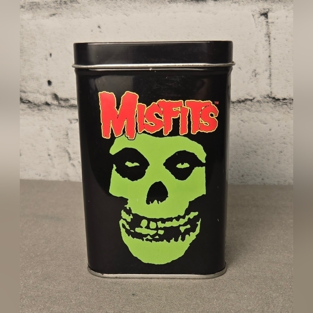Misfits Fiend Club 2002 Candle Tin Crimson Ghost Horror Punk Collectible